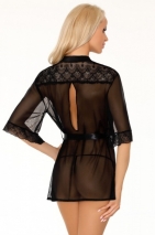 Короткий халатик с полуоткрытой спиной Emine SM