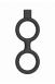Двойное кольцо с электростимуляцией E-Stimulation Cock Ring with Ballstrap0