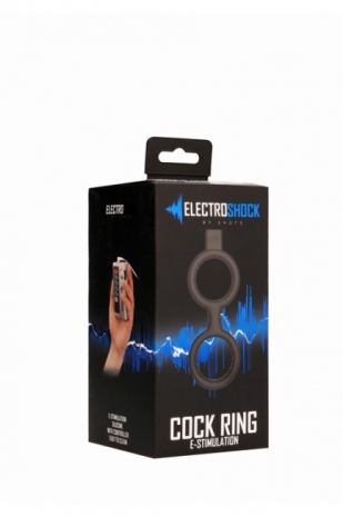 Двойное кольцо с электростимуляцией E-Stimulation Cock Ring with Ballstrap