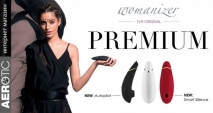 Бесконтактный клиторальный стимулятор Womanizer Premium (12 режимов)