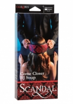 Фиксатор для головы при оральных играх Scandal Come Closer Bj Strap