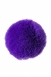 Малая фиолетовая анальная втулка с пушистым хвостом Sweet Bunny4