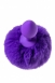 Малая фиолетовая анальная втулка с пушистым хвостом Sweet Bunny5