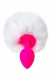 Малая розовая анальная втулка с пушистым хвостом Sweet Bunny0
