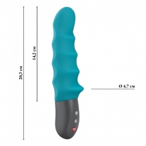 Рельефный силиконовый пульсатор для G-стимуляции Fun Factory STRONIC SURF (10 режимов)