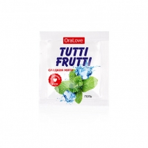 Оральный гель Tutti-Frutti со вкусом сладкой мяты (5 шт * 4 г)