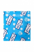 Латексные точечные презервативы Sagami Lemonade со вкусом лимонада (19 см, 5 шт)