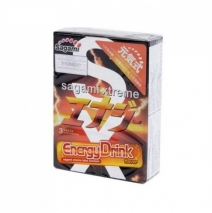 Ультратонкие презервативы со вкусом энергетика Sagami Energy 3 (3 шт.)