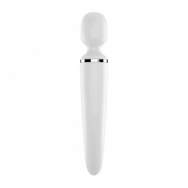 Большой перезаряжаемый вибромассажер для тела Wand-er Woman White XXL (10 режимов, 5 скоростей)
