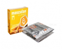 Презервативы Masculan тип 3 (с колечками и пупырышками) 3 шт.