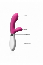 Вибратор для G-стимуляции с клиторальной стимуляцией Achilles (10 режимов)