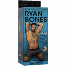 Фаллоимитатор слепок порно-звезды Ryan Bones Signature Cocks с мошонкой на съемной присоске