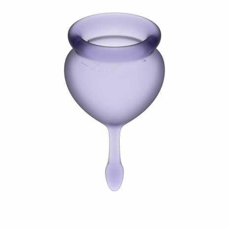 Набор менструальных чаш с хвостиком-капелькой Feel Good Menstrual Cup Lilla