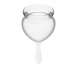 Набор менструальных чаш с хвостиком-капелькой Satisfyer Feel good Menstrual Cup3