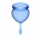 Набор менструальных чаш с хвостиком-капелькой Feel Good Menstrual Cup Dark Blue