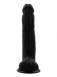 Черный фаллоимитатор на присоске Джага (15 см)1