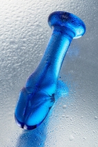 Анальный стеклянный фаллоимитатор Sexus Glass (13 см)
