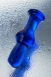 Синяя анальная втулка из стекла Sexus Glass4