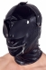 Эластичный шлем со шнуровкой для сенсорной депривации Imitation Leather Mask by fetish collection2