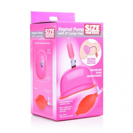 Вагинальная помпа с большой чашей Vaginal Pump with 5'' Large Cup