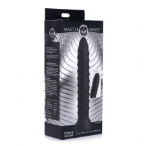 Мощный спиральный вибратор для вагины и ануса Power Screw 10X Spiral Silicone Vibrator (10 режимов)