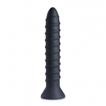 Мощный спиральный вибратор для вагины и ануса Power Screw 10X Spiral Silicone Vibrator (10 режимов)