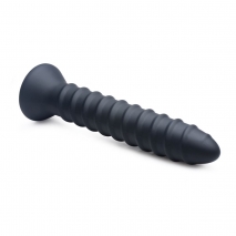 Мощный спиральный вибратор для вагины и ануса Power Screw 10X Spiral Silicone Vibrator (10 режимов)