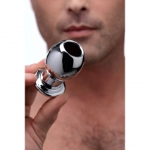 Металлический анальный стимулятор Small Abyss 1.5 Inch Hollow Anal Dilator (малый)