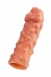 Cтимулирующая насадка на пенис с мега пупырышками KOKOS L1