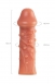 Стимулирующая насадка на пенис с пупырышками и увеличенной головкой KOKOS L2