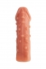 Стимулирующая насадка на пенис с пупырышками и увеличенной головкой KOKOS L6