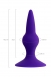 Анальная фиолетовая втулка Klapsy на присоске2