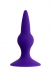 Анальная фиолетовая втулка Klapsy на присоске0