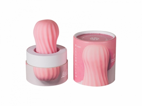 Двусторонний мастурбатор Marshmallow Fuzzy Pink