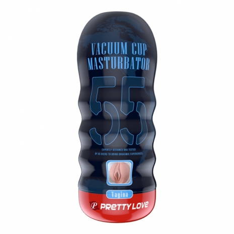 Мастурбатор-вагина в тубе Pretty Love Vacuum Cup Masturbator 55 Vagina