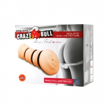 Мастурбатор вагина с утягивающими кольцами Crazy Bull Rossi Flesh 3D
