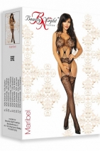 Соблазнительный боди-комбинезон Maribel с имитацией чулок SL