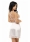 Белая сорочка с кружевом ADELAIDE Chemise SM