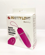Вибро-яйцо Debby с дистанционным пультом (12 режимов)