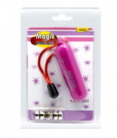 Мини-вибратор Magic Wireless Bullet (1 режим)