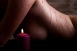 Восковая BDSM-свеча Wax Play с ароматом розы1