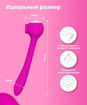 Универсальный вибратор с язычком Мистер Факер Drago (3 реж. язычка, 8 реж. вибрации)