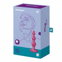 Перезаряжаемая анальная вибро-елочка Satisfyer Lolli Plug 1 (12 режимов)