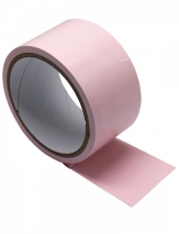Розовый скотч для бондажа (16 м)