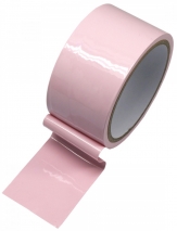 Розовый скотч для бондажа (16 м)