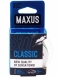 Классические презервативы в прозрачном кейсе MAXUS Classic (3 шт)0