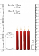 Набор красных BDSM-свечей Teasing Wax Candles