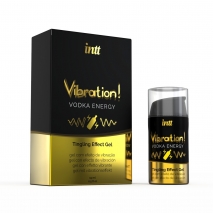 Жидкий вибратор с согревающим эффектом Vibration! Vodka (15 мл)