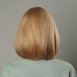 Парик удлиненное каре блонд с чёлкой и имитацией кожи (30 см)3