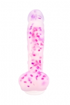 Реалистичный фаллоимитатор на присоске Apolo